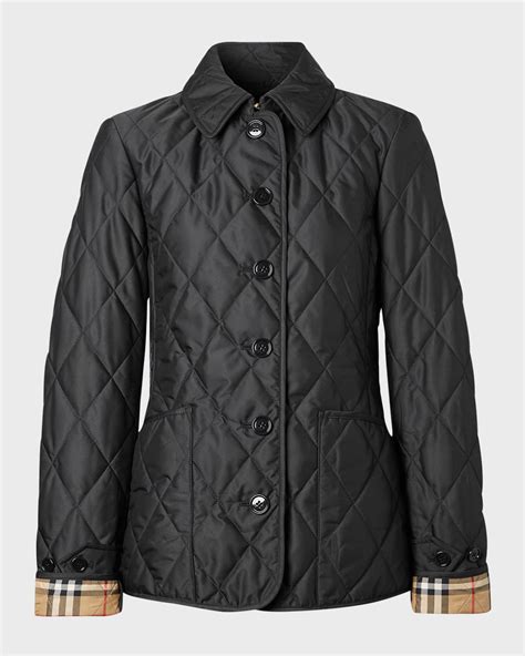 burberry fernleigh quilted coat|Burberry fernleigh quilted logo.